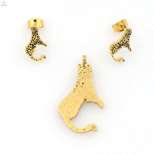 Hot selling gold animal shape jewelry sets wholesale china